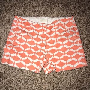 orange crew cuts patterned shorts